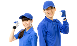 完全自社スタッフによる対応